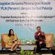( kanan )Koordinator pada Kejaksaan Tinggi Banten, DR.Asep Kurniawan Cakraputra, S. H., M. H, ketika memberikakan materi pada Kegiatan pada acara Workshop kegiatan bersama penerangan hukum P.T.PLN ( Persero ) dan Serikat Pekerja, pada Kamis ( 17/20) di Jayapura. ( Foto : Istimewa )