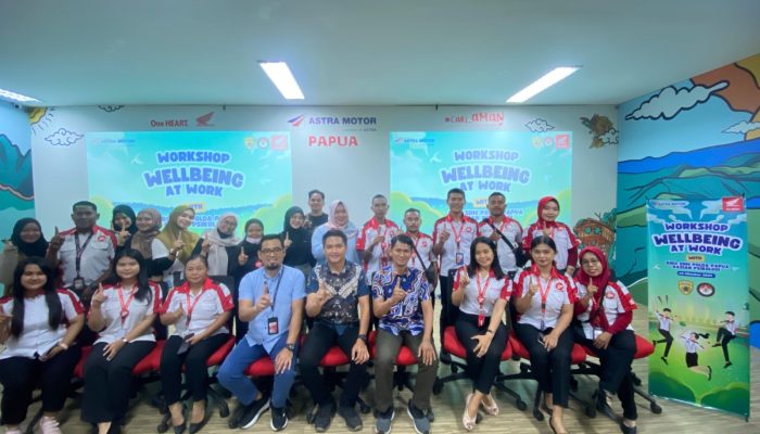 Astra Motor Papua Gelar  Workshop “Wellbeing at Work” bagi Frontline People Dealer Honda di Wilayah Astra Motor Papua
