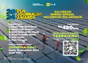 Banjir Peminat, Waktu Pendaftaran PLN Journalist Award 2024 Diperpanjang Hingga 14 November 2024
