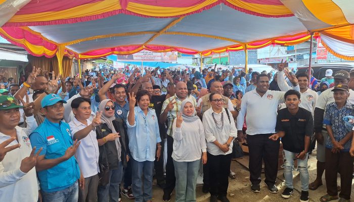 Kampanye Terbatas Mari-Yo di Bonggo Sarmi, Warga Lega, Rasa Penasaran Terbayarkan