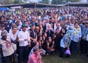 Seribuan Massa Hadiri Kampanye Terbuka Mari-Yo dan Yanni – Jemmi, Sarmi Bungkus Nomor 2