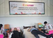 Horison Ultima Entrop Papua Bersama PMI Provinsi Papua Gelar Aksi Donor Darah dalam Rangka Memperingati Ulang Tahun ke-4