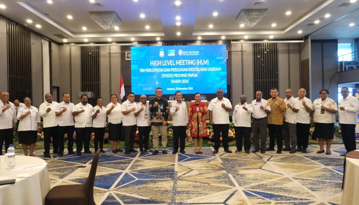 High Level Meeting Dorong Percepatan Digitalisasi di Papua