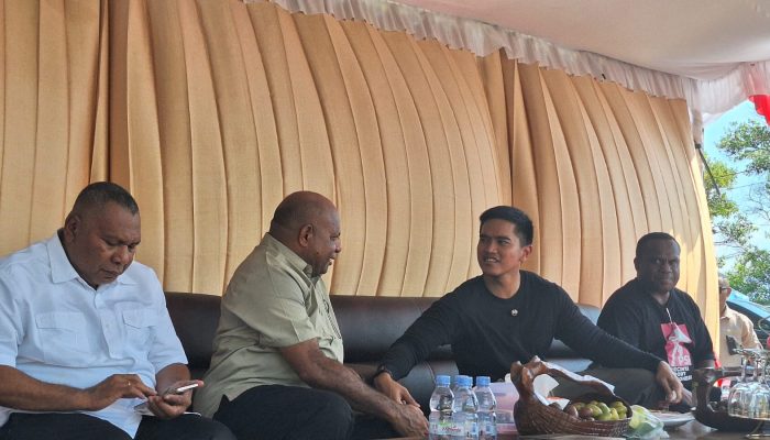 MARI-YO Dampingi Kaesang Hadiri Kampanye Paslon Jhonda dan JBR di Jayapura