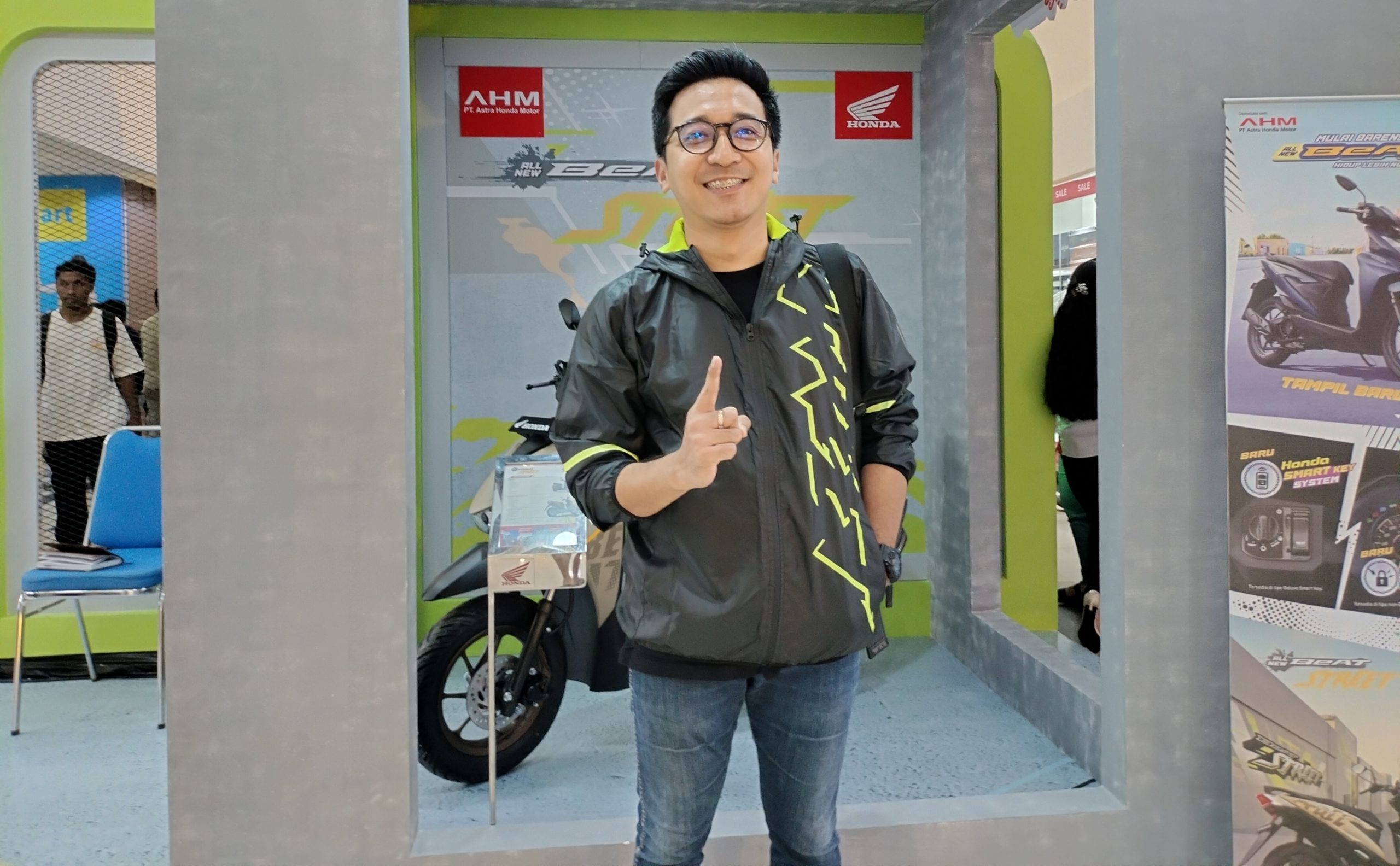 Marketing Manager Astra Motor Papua, Elang Samodra. ( Foto : Muhammad Kasim )