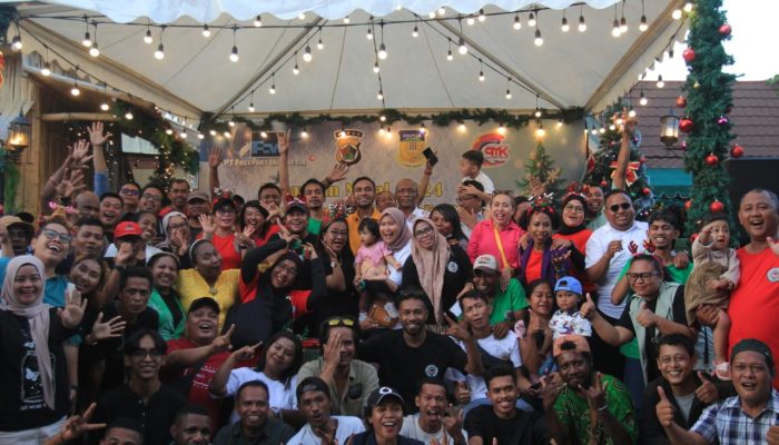Perkuat Silaturahmi, Jurnalis di Jayapura Gelar Natal dan Tahun Baru Bersama