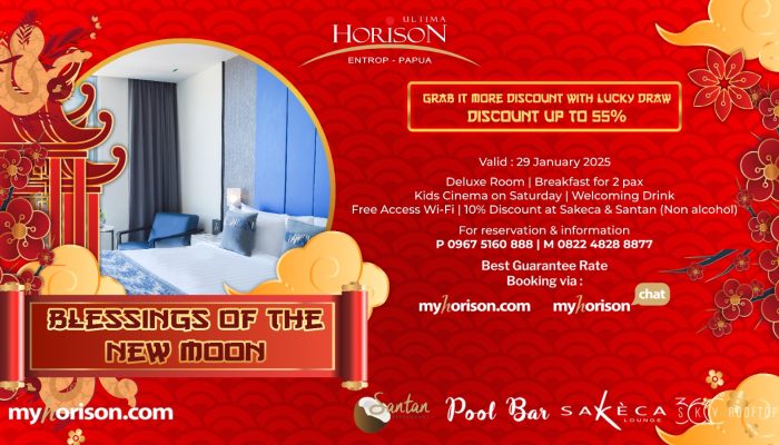 Menyambut  Tahun Baru Imlek, Hotel Ultima Entrop Beri Diskon Hingga 55 Persen