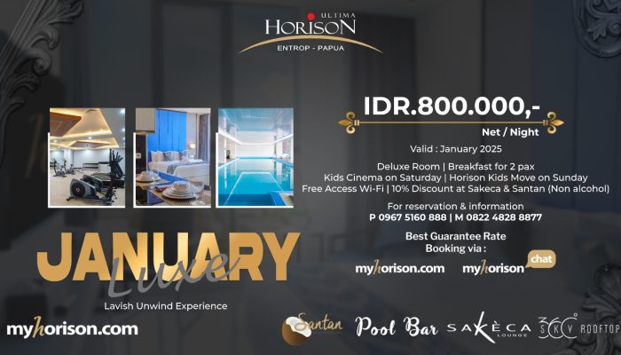 Jangan Lewatkan, Horsion Ultima Entrop Papua Hadirkan Promo Spesial Bulan Januari