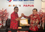 Apresiasi PMI Jayapura Bagi Astra Motor Papua 