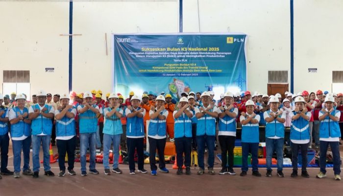 Bulan K3 Nasional 2025, PLN UIP MPA Tegaskan Komitmen Zero Harm Zero Loss