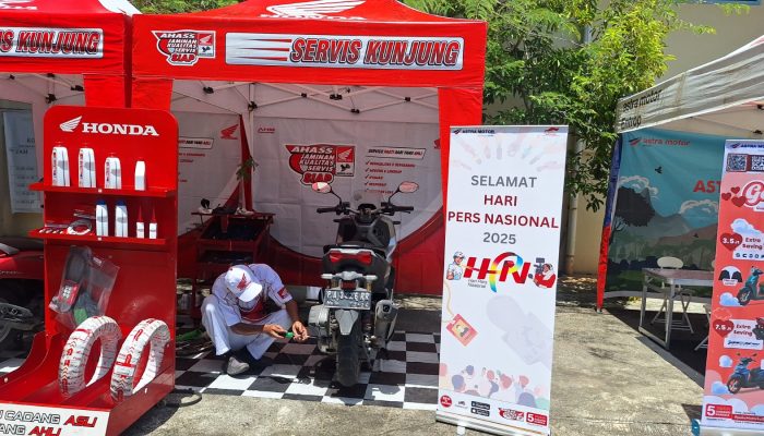 Rayakan Hari Pers, Astra Motor Papua Berikan Layanan Service Gratis