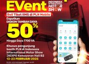Promo Spesial, Beli Tiket IIMS di Aplikasi PLN Mobile Dapat Diskon 50% Tambah Daya Listrik