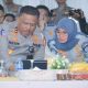 ( Depan kiri kanan )Kakorlantas POLRI Irjen Pol. Drs. Agus Suryonugroho, S.H., M.Hum. dan diikuti oleh DirekturOperasional PT Jasa Raharja Dewi Aryani Suzana. ( Foto : Istimewa )
