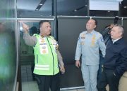 Menhub, Kakorlantas Polri, dan Dirut  Jasa Raharja Tinjau Kesiapan Pelabuhan Merak Sambut Pemudik Menuju dan Dari Sumatra