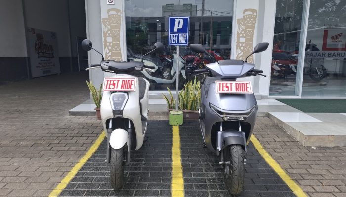 Test Ride Motor Listrik Honda Kini Tersedia di Jayapura