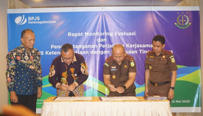 BPJS Ketenagakerjaan dan Kejati Papua Perkuat Sinergi Perlindungan Pekerja Melalui PKS Serentak