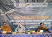 Jasa Raharja Gelar Monitoring dan Evaluasi Data Penumpang Angkutan Udara Domestik di Bandara I Gusti Ngurah Rai