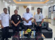 BPJS Ketenagakerjaan dan Bupati Kabupaten Supiori Bahas Perlindungan Jasa Konstruksi