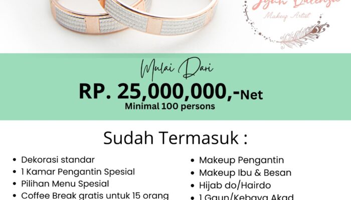 Swiss-Belexpress Jayapura Hadirkan Wedding & Akad Package Spesial, Kolaborasi Jyah Queenza Makeup Artist