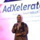 Direktur Utama Telkom Indonesia Dian Siswarini saat memberikan sambutan pada acara AdXelerate Executive Connect yang berlangsung di Jakarta pada Kamis (9/10). (Foto: Istimewa )