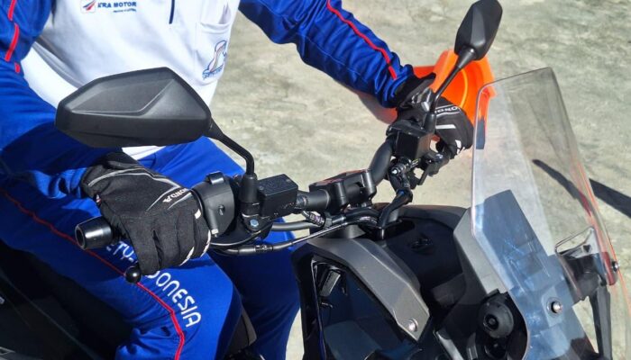 Latih Teknik Rem Aman Dalam Berkendara dari Honda