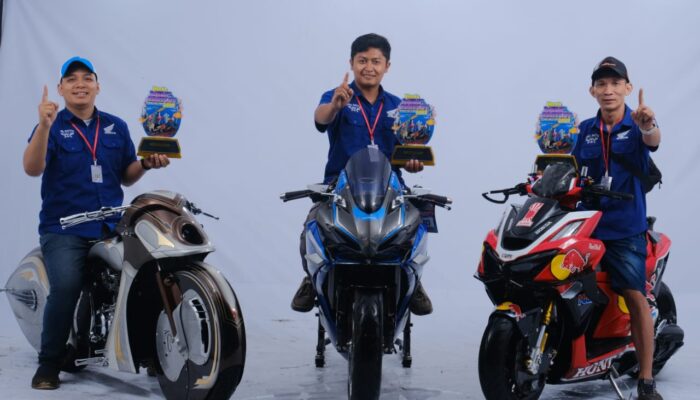 Jawara Modifikator Bersaing di Pesta Akbar Honda Modif Contest 2025 Jayapura