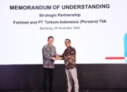 Telkom Jalin Kemitraan Strategis dengan Fortinet,Perkuat Infrastruktur Digital dan Keamanan Siber
