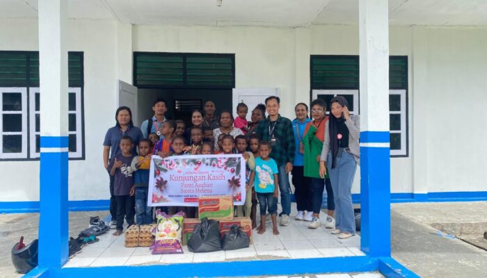 Sambut Natal dengan Kasih, Astra Motor Nabire Berbagi Kebahagiaan di Panti Asuhan Santa Helena