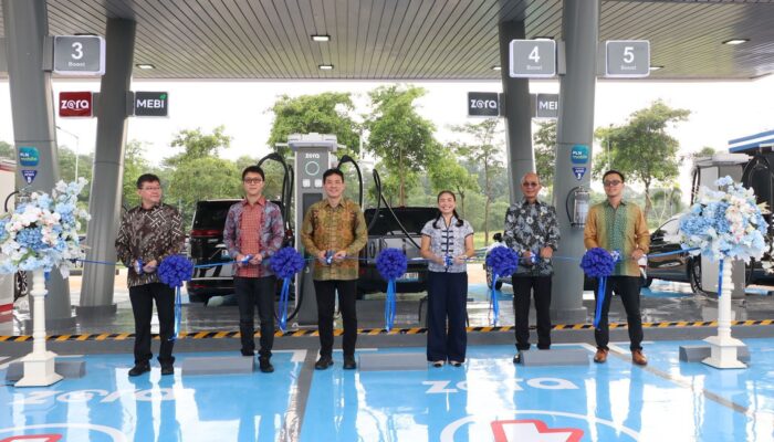 PLN, MEBI, dan HUAWEI Luncurkan SPKLU Ultra-Fast Charging Pertama di RI