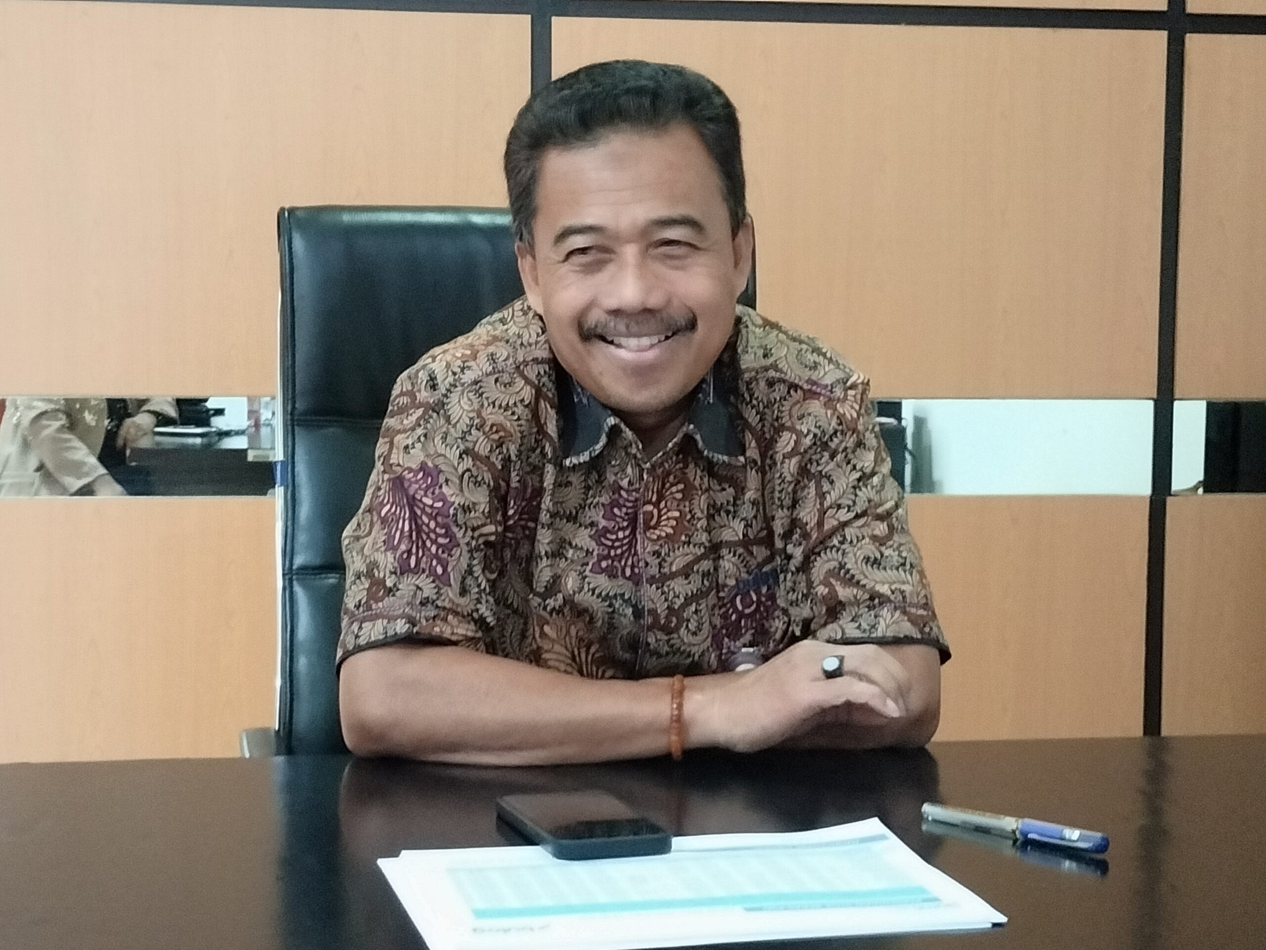 Pemimpin Perum Bulog Kanwil Papua, Ahmad Mustari. ( Foto : Muhammad Kasim )