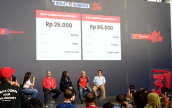 Telkomsel dan TVRI Luncurkan Bola Gembira MAXStream TV, Harga Mulai Rp25 Ribu