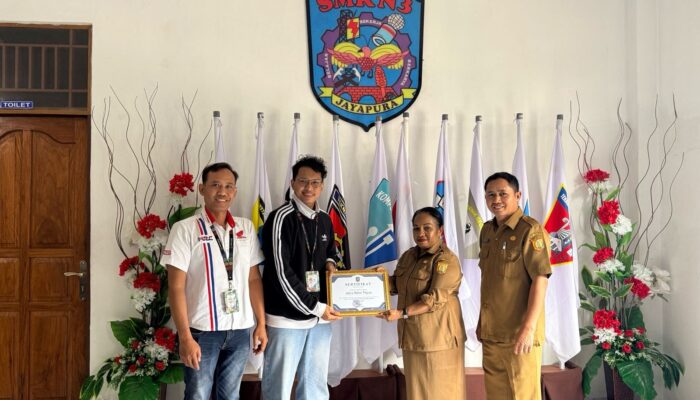 SMKN 3 Jayapura Apresiasi Astra Motor Papua Bekali Siswa Kerja