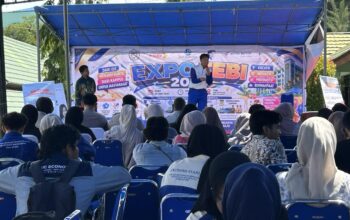 Edukasi Safety Riding di FEBI Expo IAIN Fattahul Muluk Papua