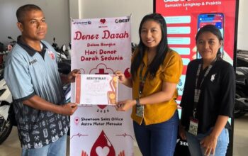 PMI Merauke Apresiasi Astra Motor Papua untuk Dukungan Stok Darah