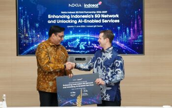 Nokia gandeng Indosat Percepat 5G RI, Luncurkan Layanan AI