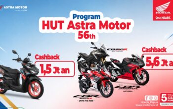 HUT ke-56, Astra Motor Papua Tebar Promo Spesial Motor Honda