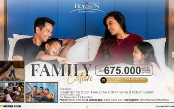 Horison Ultima Entrop Papua Hadirkan Promo “Familycation”, Liburan Keluarga Semakin Seru dengan Kids Activities dan Sunset Tea