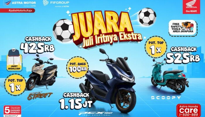 JUARA! Promo Ekstra Irit Dari Honda