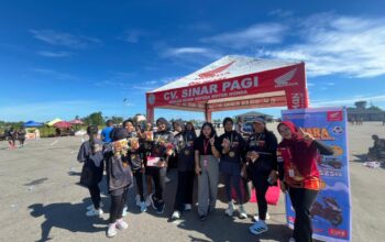 Honda Ramaikan Event 5K Run POLDA di Nabire