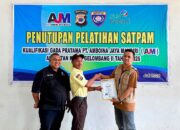 Perkuat Daya Saing SDM Lokal, PLN UIP MPA Cetak 15 Pemuda Teluk Elpaputih Menjadi Satpam Bersertifikat