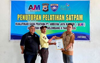 Perkuat Daya Saing SDM Lokal, PLN UIP MPA Cetak 15 Pemuda Teluk Elpaputih Menjadi Satpam Bersertifikat