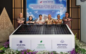 HUT ke-56, Astra Motor Papua Perkuat Pemanfaatan Energi Bersih Melalui Solar PV Safety Riding Center Jateng