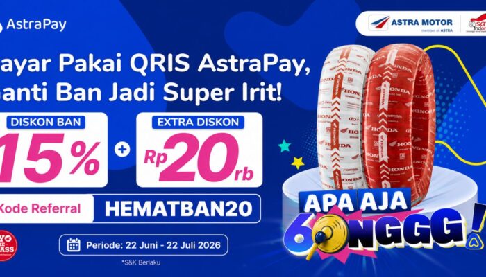 Promo Ban Honda Genuine Parts Diskon hingga 15% di Seluruh AHASS Papua