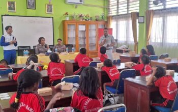 Bina Keselamatan Sejak Dini, Astra Motor Papua Sasar SDN 2 Hamadi